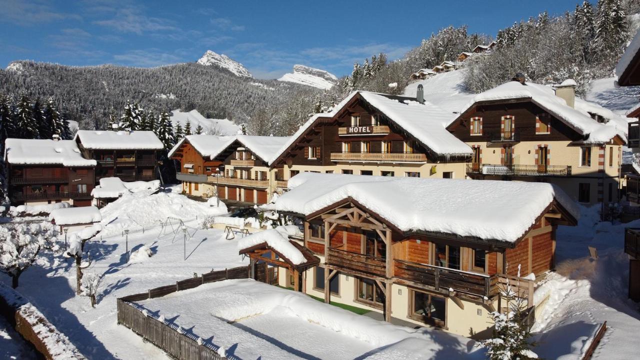 Logis Hotel & Spa Beau-Site Saint-Jean-de-Sixt Bagian luar foto