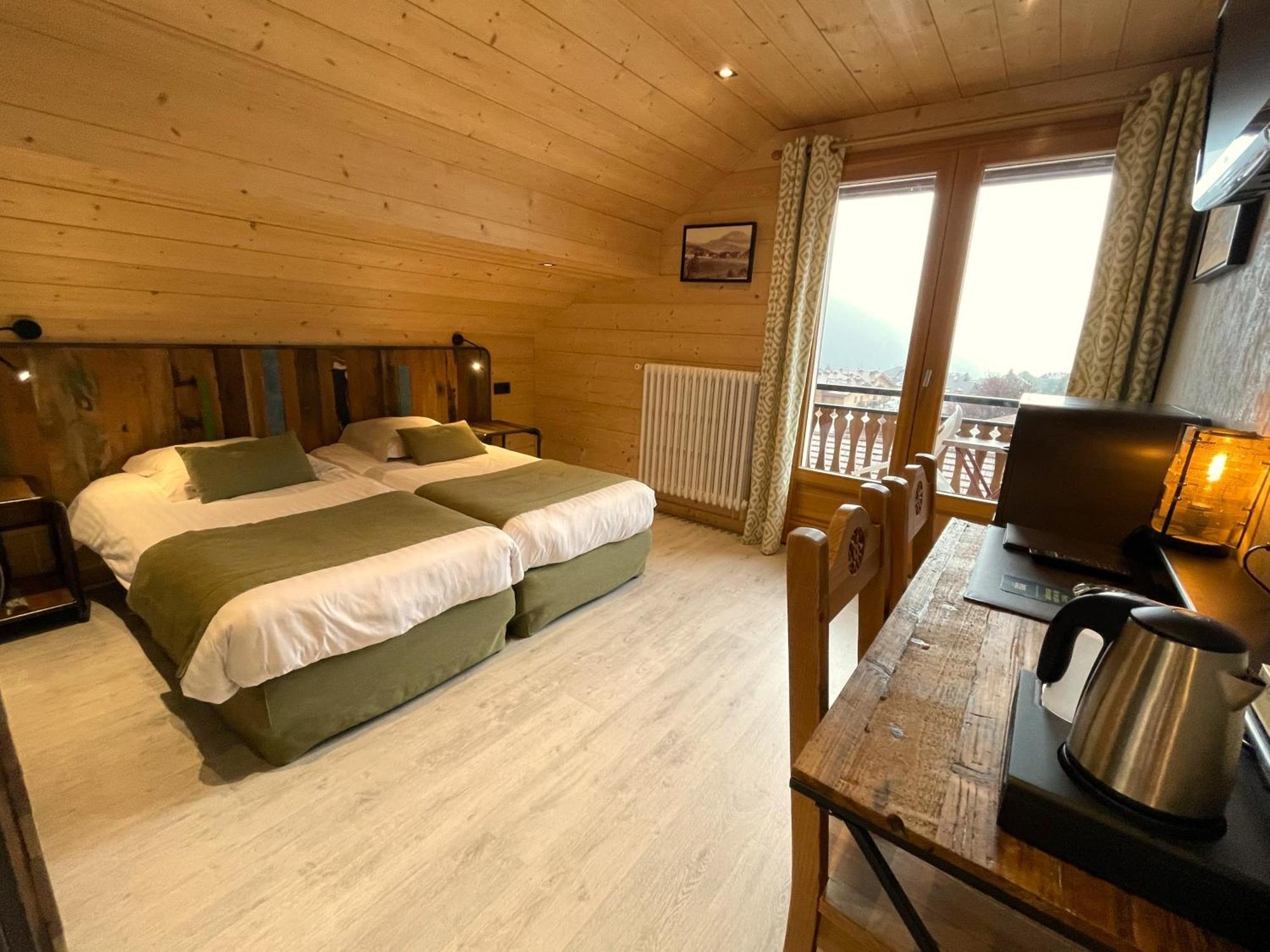 Logis Hotel & Spa Beau-Site Saint-Jean-de-Sixt Bagian luar foto