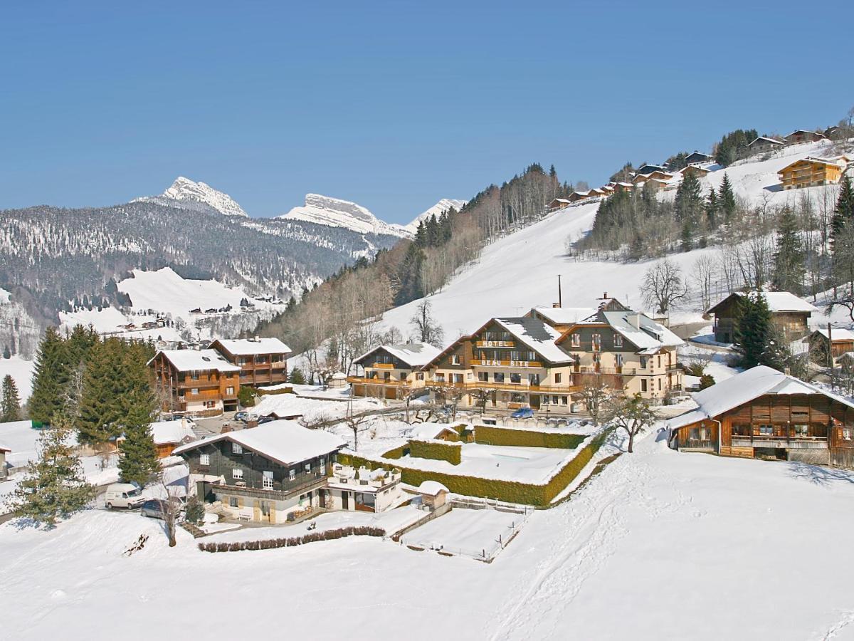 Logis Hotel & Spa Beau-Site Saint-Jean-de-Sixt Ruang foto