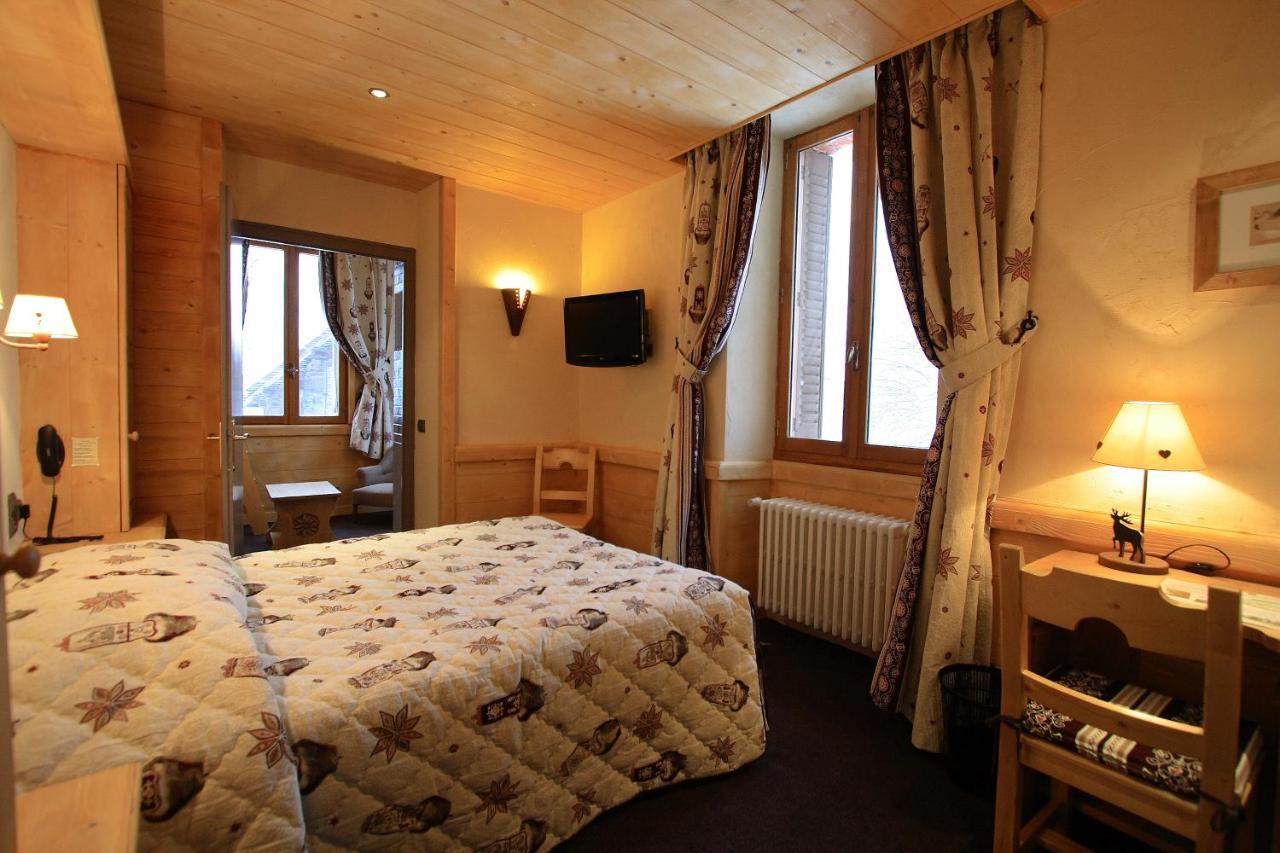 Logis Hotel & Spa Beau-Site Saint-Jean-de-Sixt Bagian luar foto